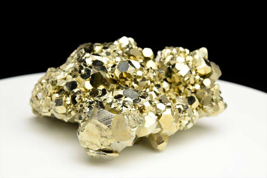 ペルー産　ワンサラ　パイライト　原石　クラスター　黄鉄鉱　Huanzala Huallanca Pyrite　天然石　パワーストーン