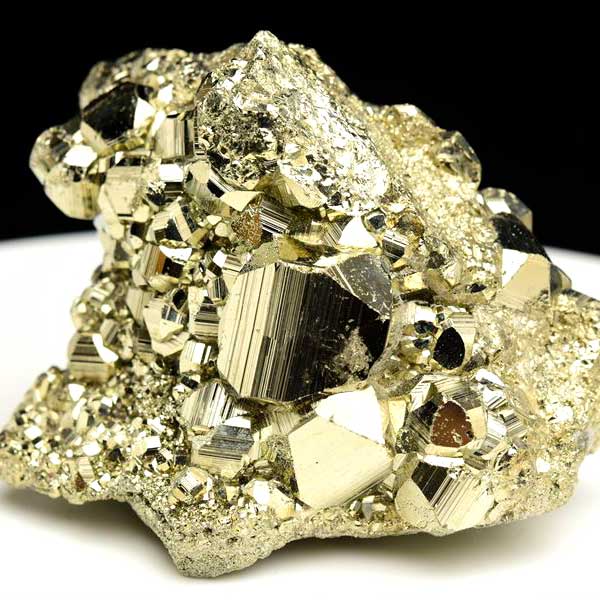 ペルー産　ワンサラ　パイライト　原石　クラスター　黄鉄鉱　Huanzala Huallanca Pyrite　天然石　パワーストーン