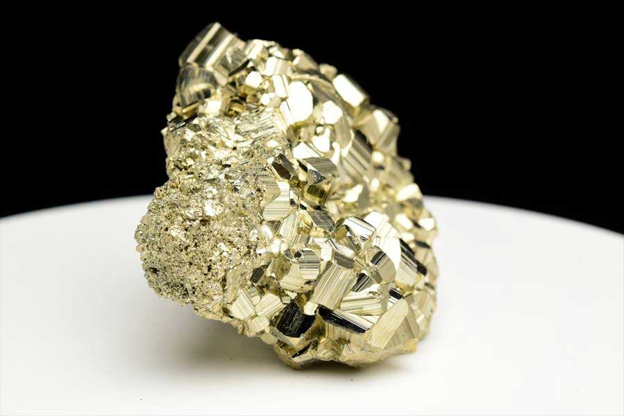 ペルー産　ワンサラ　パイライト　原石　クラスター　黄鉄鉱　Huanzala Huallanca Pyrite　天然石　パワーストーン