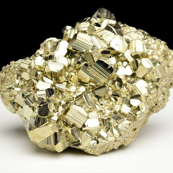 ペルー産　ワンサラ　パイライト　原石　クラスター　黄鉄鉱　Huanzala Huallanca Pyrite　天然石　パワーストーン