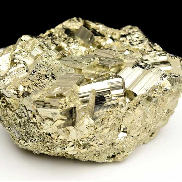 ペルー産　ワンサラ　パイライト　原石　クラスター　黄鉄鉱　Huanzala Huallanca Pyrite　天然石　パワーストーン