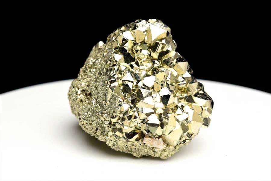 ペルー産　ワンサラ　パイライト　原石　クラスター　黄鉄鉱　Huanzala Huallanca Pyrite　天然石　パワーストーン