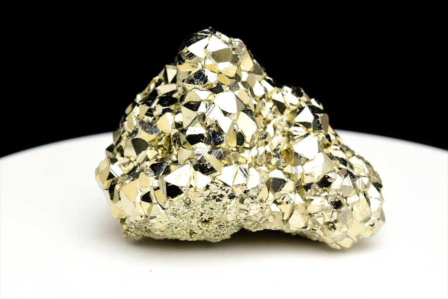 ペルー産　ワンサラ　パイライト　原石　クラスター　黄鉄鉱　Huanzala Huallanca Pyrite　天然石　パワーストーン