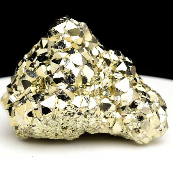 ペルー産　ワンサラ　パイライト　原石　クラスター　黄鉄鉱　Huanzala Huallanca Pyrite　天然石　パワーストーン