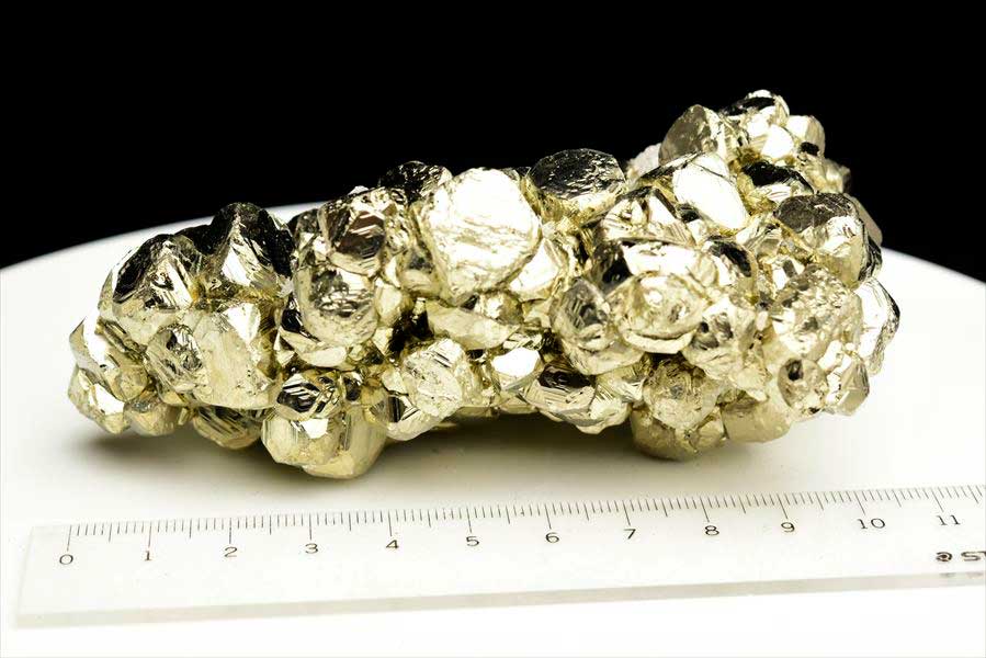 ペルー産　ワンサラ　パイライト　原石　クラスター　黄鉄鉱　Huanzala Huallanca Pyrite　天然石　パワーストーン