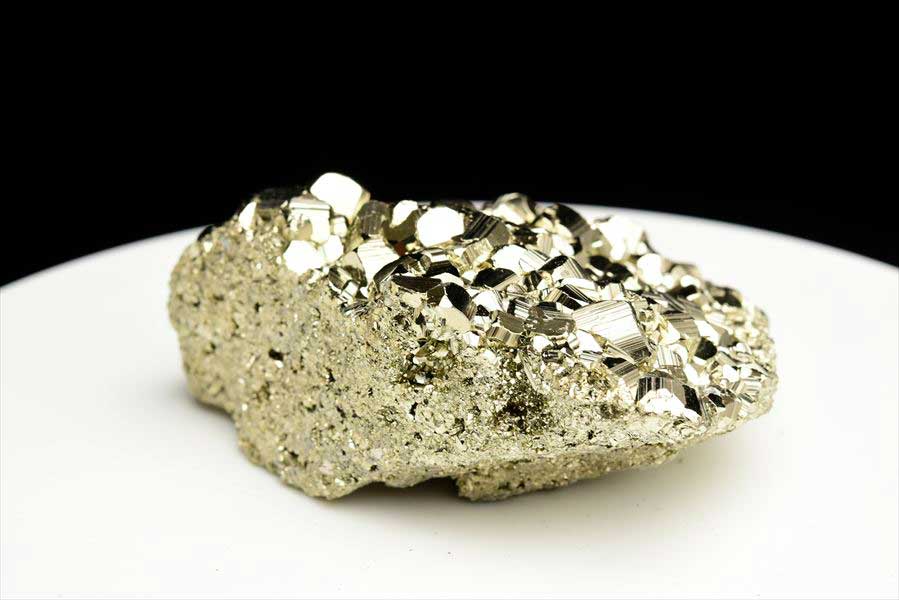 ペルー産　ワンサラ　パイライト　原石　クラスター　黄鉄鉱　Huanzala Huallanca Pyrite　天然石　パワーストーン