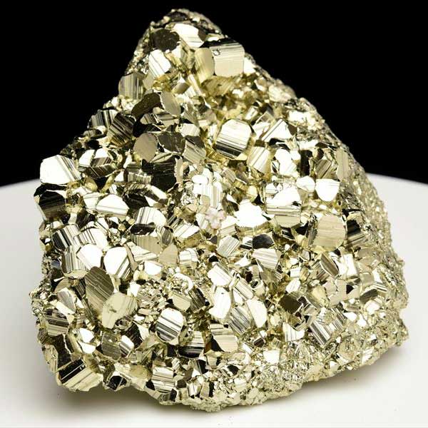 ペルー産　ワンサラ　パイライト　原石　クラスター　黄鉄鉱　Huanzala Huallanca Pyrite　天然石　パワーストーン