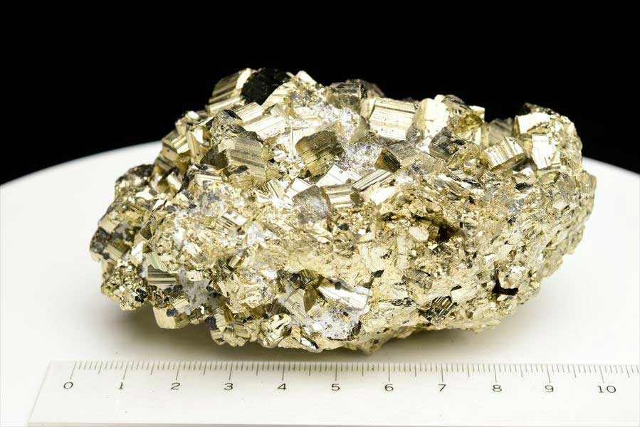 ペルー産　ワンサラ　パイライト　原石　クラスター　黄鉄鉱　Huanzala Huallanca Pyrite　天然石　パワーストーン