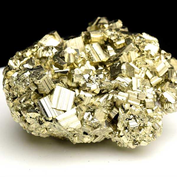 ペルー産　ワンサラ　パイライト　原石　クラスター　黄鉄鉱　Huanzala Huallanca Pyrite　天然石　パワーストーン