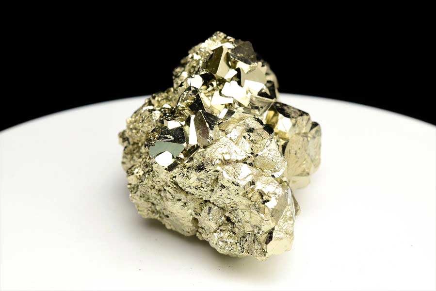 ペルー産　ワンサラ　パイライト　原石　クラスター　黄鉄鉱　Huanzala Huallanca Pyrite　天然石　パワーストーン