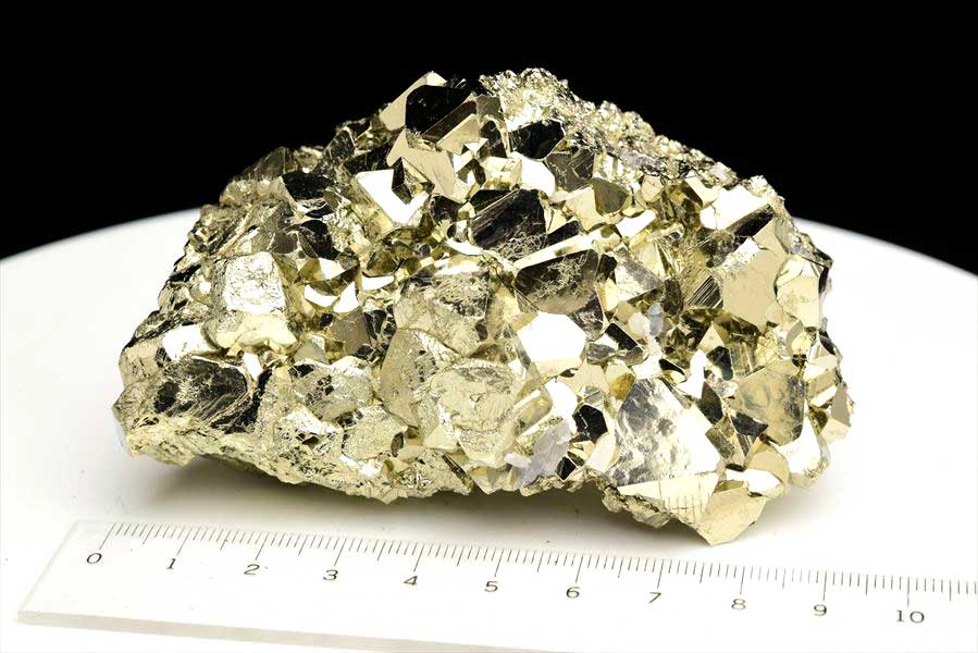 ペルー産　ワンサラ　パイライト　原石　クラスター　黄鉄鉱　Huanzala Huallanca Pyrite　天然石　パワーストーン