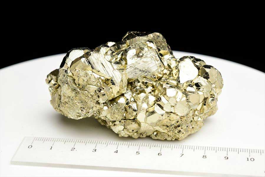 ペルー産　ワンサラ　パイライト　原石　クラスター　黄鉄鉱　Huanzala Huallanca Pyrite　天然石　パワーストーン