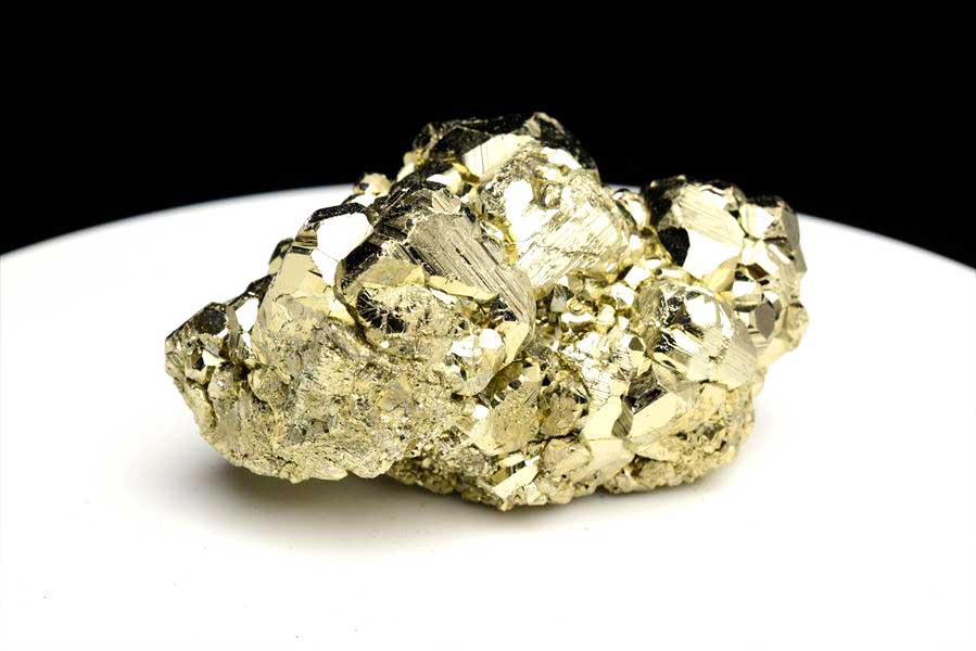 ペルー産　ワンサラ　パイライト　原石　クラスター　黄鉄鉱　Huanzala Huallanca Pyrite　天然石　パワーストーン