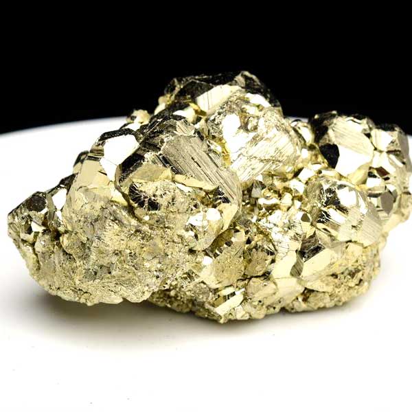 ペルー産　ワンサラ　パイライト　原石　クラスター　黄鉄鉱　Huanzala Huallanca Pyrite　天然石　パワーストーン