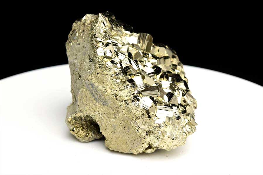 ペルー産　ワンサラ　パイライト　原石　クラスター　黄鉄鉱　Huanzala Huallanca Pyrite　天然石　パワーストーン