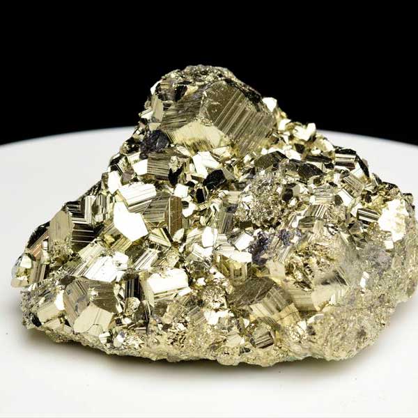 ペルー産　ワンサラ　パイライト　原石　クラスター　黄鉄鉱　Huanzala Huallanca Pyrite　天然石　パワーストーン