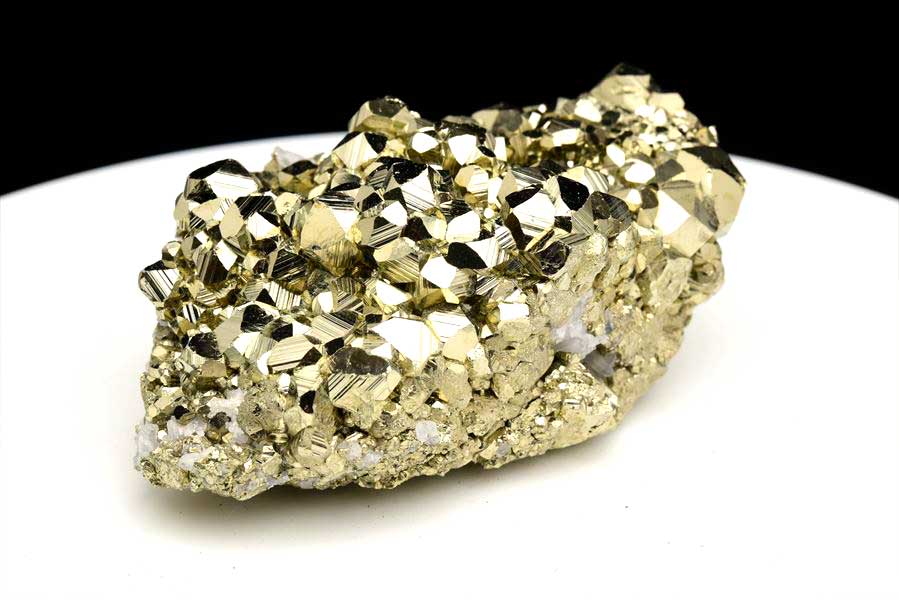 ペルー産　ワンサラ　パイライト　原石　クラスター　黄鉄鉱　Huanzala Huallanca Pyrite　天然石　パワーストーン