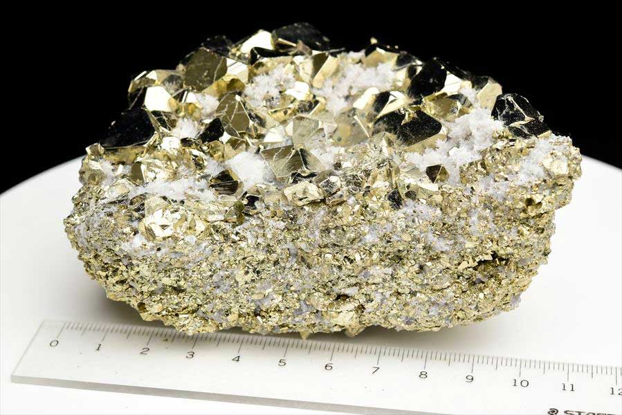 ペルー産　ワンサラ　パイライト　原石　クラスター　黄鉄鉱　Huanzala Huallanca Pyrite　天然石　パワーストーン