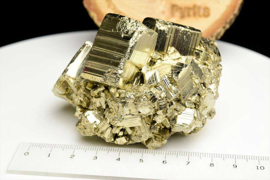 ペルー産　ラクラカンチャ　パイライト　原石　鉱物　黄鉄鉱　 Racracancha　Pyrite　天然石　パワーストーン