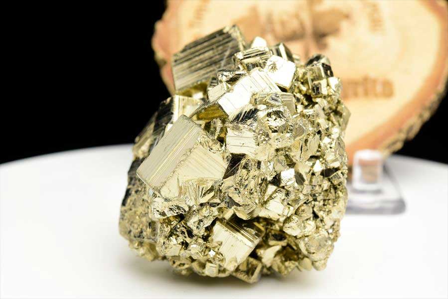 ペルー産　ラクラカンチャ　パイライト　原石　鉱物　黄鉄鉱　 Racracancha　Pyrite　天然石　パワーストーン