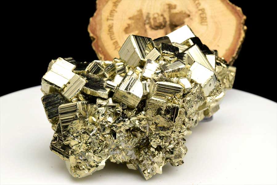 ペルー産　ラクラカンチャ　パイライト　原石　鉱物　黄鉄鉱　 Racracancha　Pyrite　天然石　パワーストーン