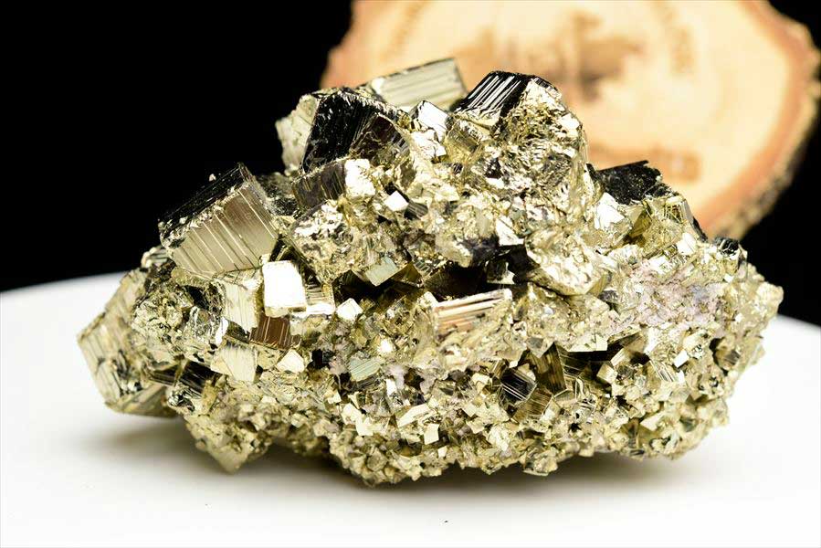 ペルー産　ラクラカンチャ　パイライト　原石　鉱物　黄鉄鉱　 Racracancha　Pyrite　天然石　パワーストーン