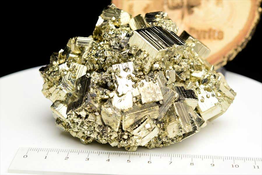 ペルー産　ラクラカンチャ　パイライト　原石　鉱物　黄鉄鉱　 Racracancha　Pyrite　天然石　パワーストーン