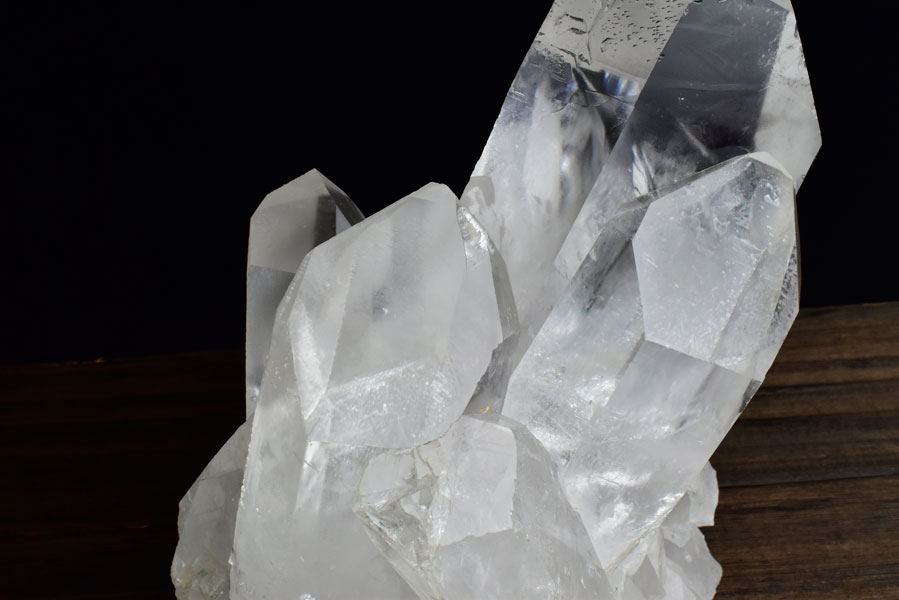 水晶 クラスター 約776g 幅21cm 原石 パワーストーン 風水 開運 札幌 
